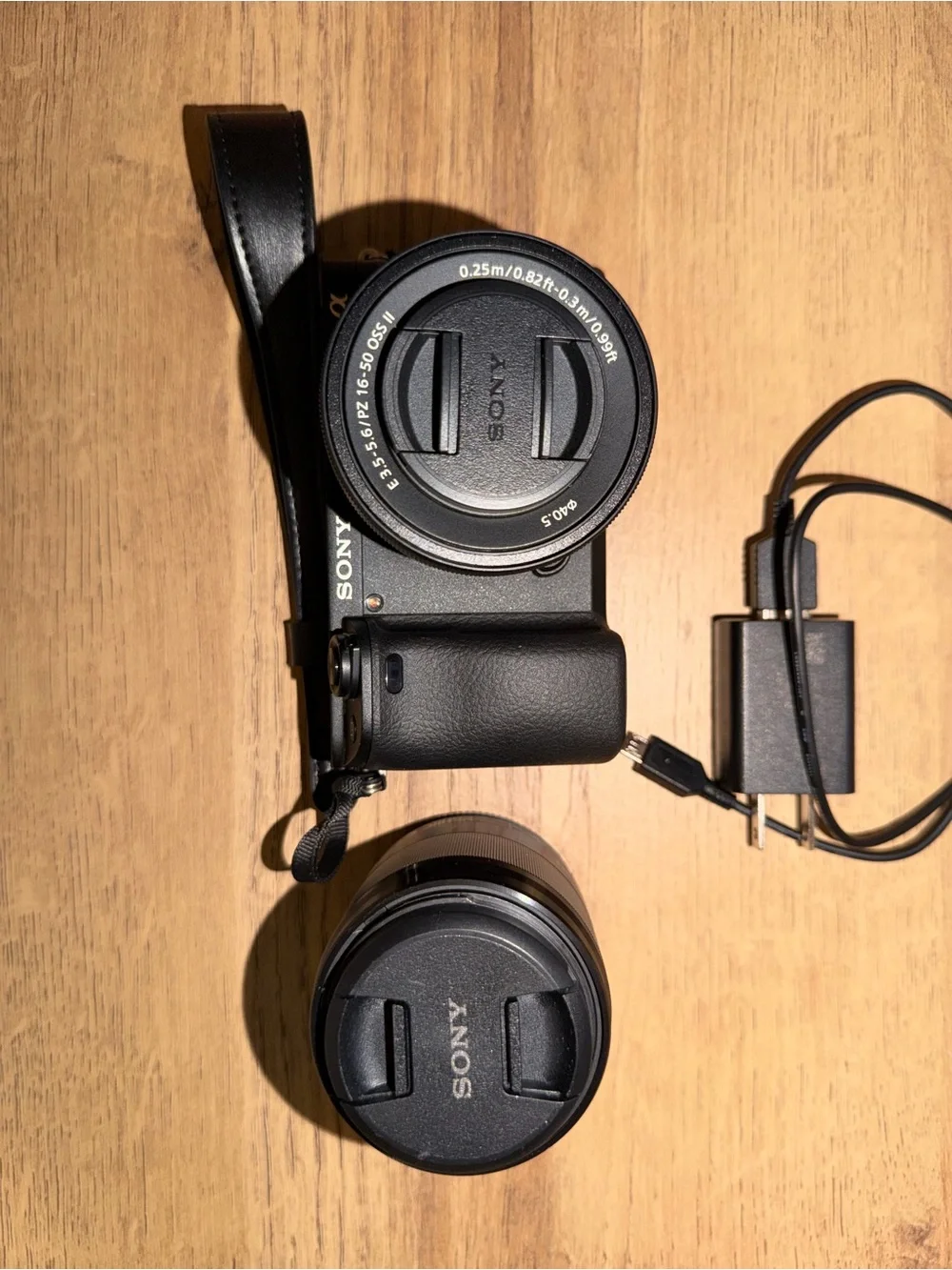 Sony A6400 with lenses